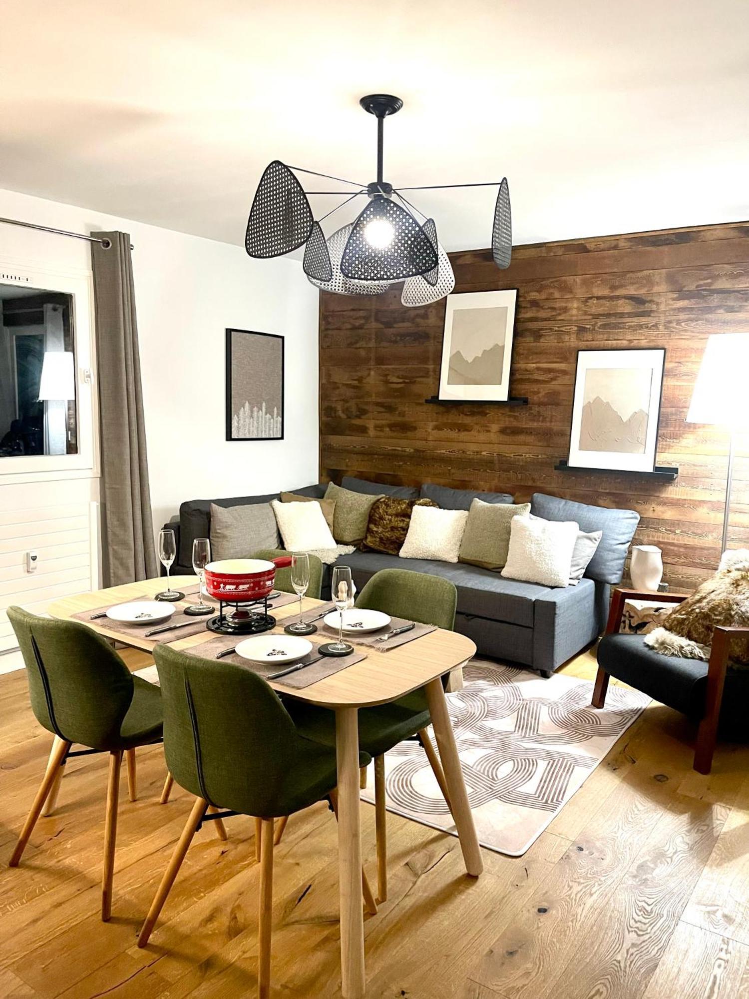 Ferienwohnung Le Lihamwood Megève Exterior foto